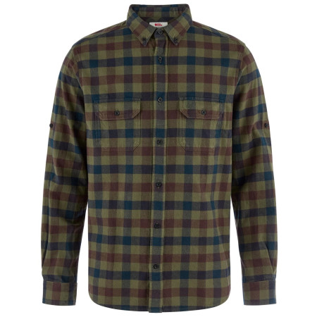 Muška košulja Fjällräven Skog Relaxed Shirt M zelena Laurel Green-Dark Navy