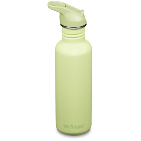 Boca od nehrđajućeg čelika Klean Kanteen Classic 800 ml (w/Flip Seal Sport Cap) svijetlo zelena shadow lime