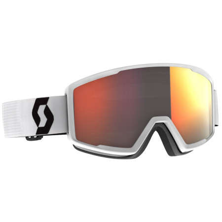 Skijaške naočale Scott Factor Pro bijela/crvena mineral white/blacksolar red chrome