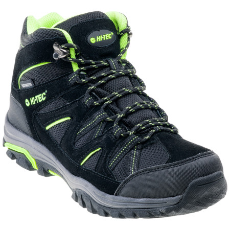 Muška obuća Hi-Tec Raposo Mid WP crna Black/Lime/DarkGrey