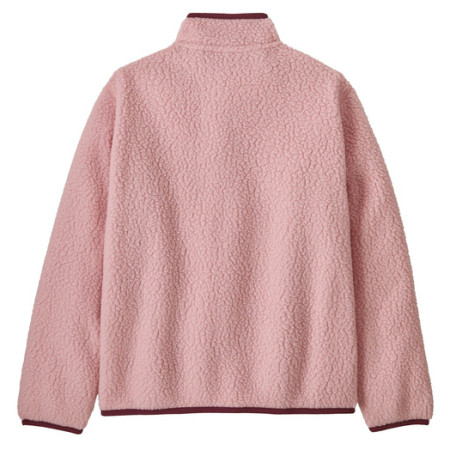 Dječja dukserica Patagonia K's Retro Pile Jacket - Fuzzy Mauve