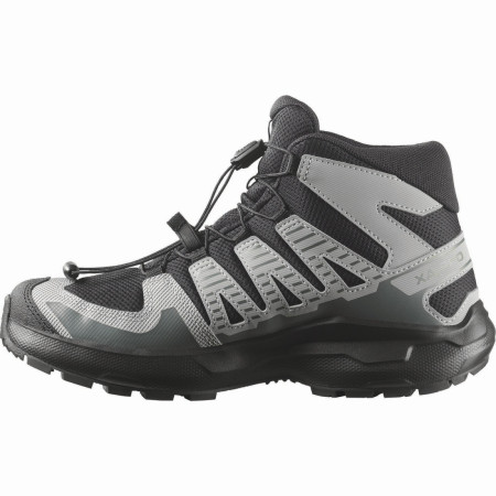 Dječja obuća Salomon Xa Pro Mid Wp J Black-Sedona Sage-Wrought Iron