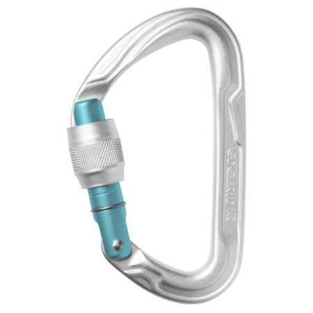 Karabiner Edelrid Pure Screw III srebrena