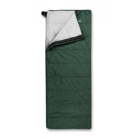 Vreća za spavanje Trimm Travel 195 cm zelena