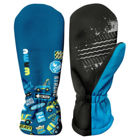 Dječje zimske rukavice na palac WAMU Bagr