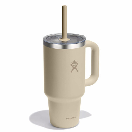 Termos Hydro Flask 32 Oz Travel Tumbler Clear Lid