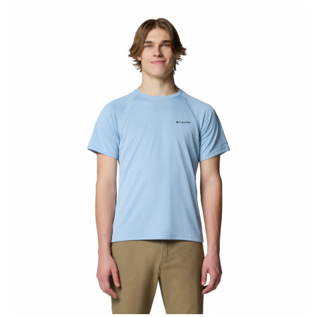 Muška majica Columbia Alpine Chill™ Pro Short Sleeve Crew svijetlo plava Ripple Blue