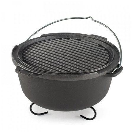 Rešetka od lijevanog željeza GSI Outdoors Guidecast Griddle 300 mm