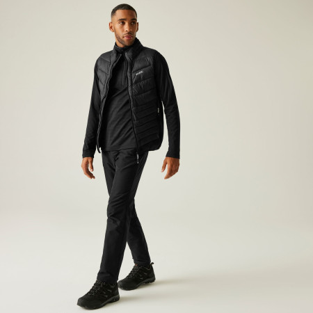 Muški prsluk Regatta Leedre Hybrid B/W