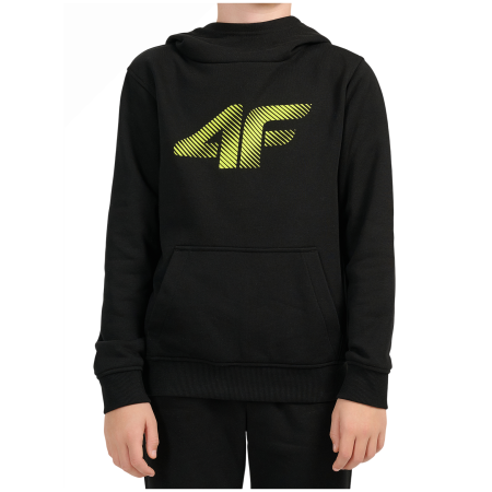 Dječja dukserica 4F Sweatshirt M2761 Deep Black crna Deep Black