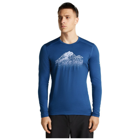 Muške funkcionalne majice Icebreaker Men Mer 200 Oasis LS Crewe Rising Light