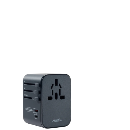 Adapter Matador Global Travel Adapter crna Black