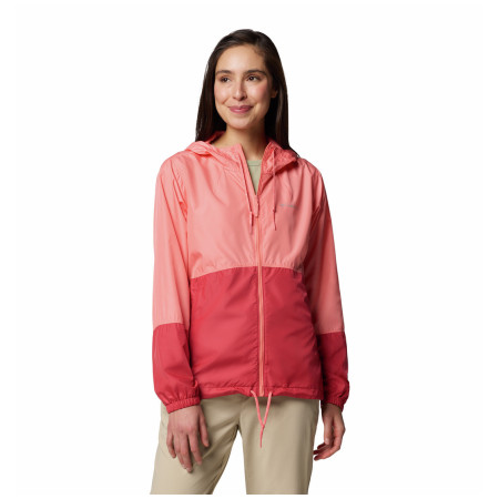 Ženska vjetrovka Columbia Flash Forward™ II Windbreaker crvena/ružičasta Alpenglow, Daredevil