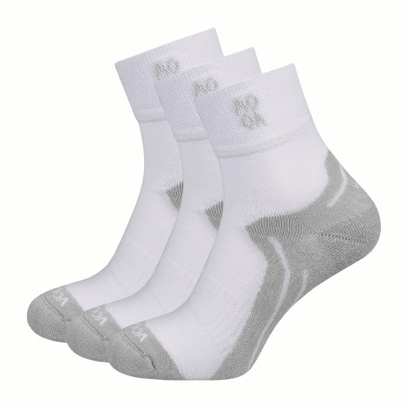 Čarape MOOA Bamboo Active Mid 3-pack bijela/siva White/Grey