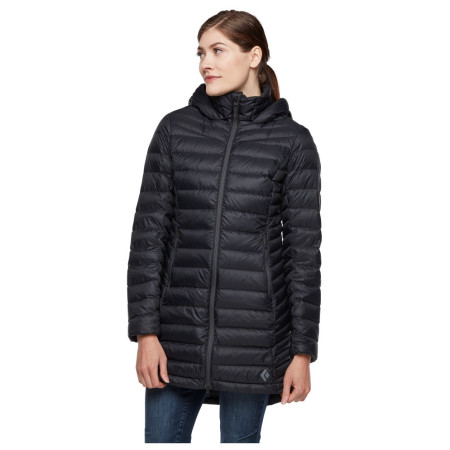 Ženski pernati kaput Black Diamond W Access Fl Down Parka crna