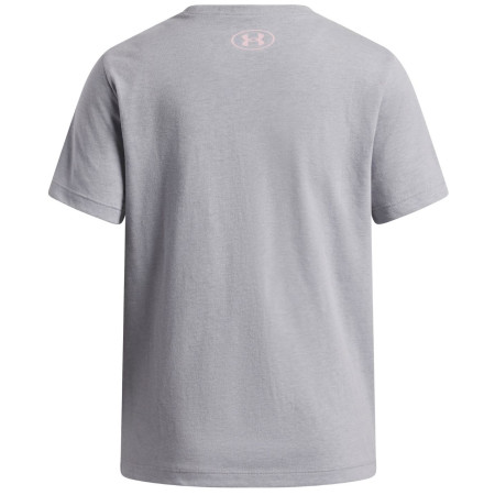 Dječja funkcionalna majica Under Armour UA G Varsity SS Mod Gray Light Heather
