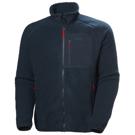 Muške funkcionalne majice dugih rukava Helly Hansen Panorama Pile Block Jacket tamno plava 598 Navy