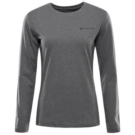Ženska majica Alpine Pro Lousa siva Grey