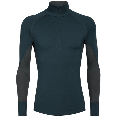 Muška majica Icebreaker Mens 260 Zone LS Half Zip plava/siva Nightfall/Monsoon