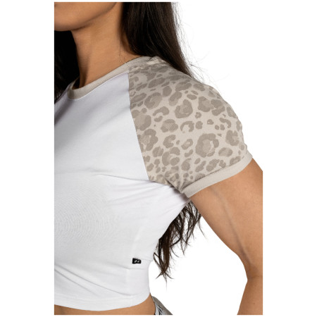 Ženska majica Nebbia Crop Top Leopard '97 Primal