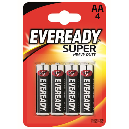 Baterija Energizer Eveready super AA/4pack crna
