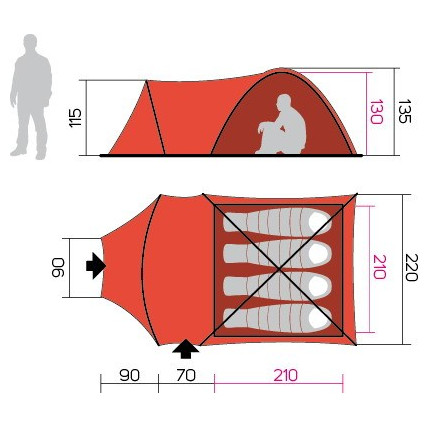 Šator Hannah Arrant 4