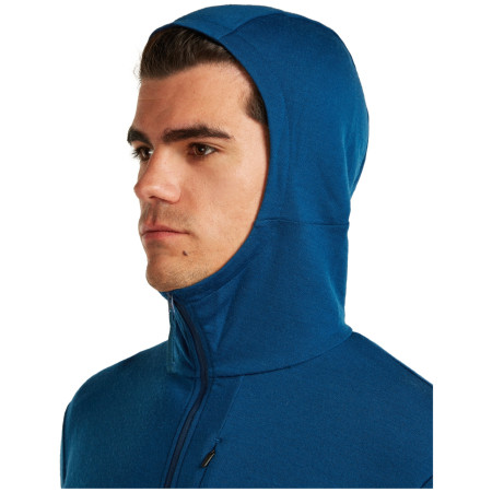 Muške funkcionalne majice dugih rukava Icebreaker M Mer 260 Quantum IV LS Zip Hoodie