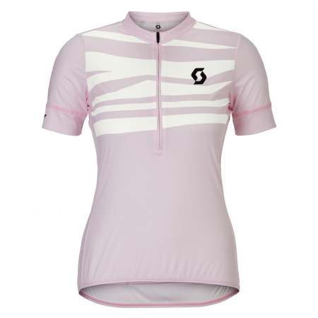 Ženski biciklistički dres Scott Jersey W's Endurance LT SS svijetlo ružičasta bliss pink