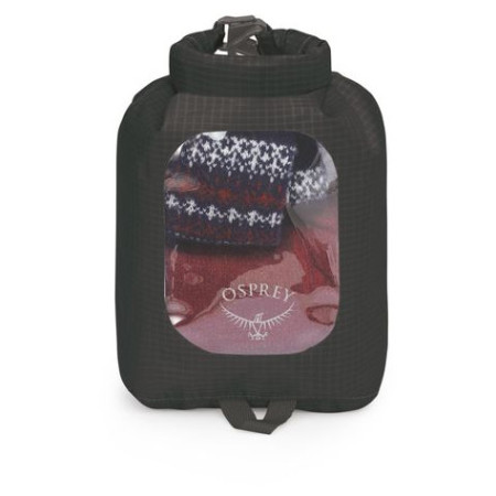 Vodootporna torba Osprey Dry Sack 3 W/Window crna