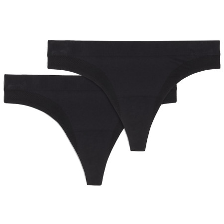 Ženske gaćice Puma 3D Knit Sport Strings 2P crna black
