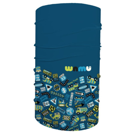 Višenamjenski šal WAMU Bagr plava