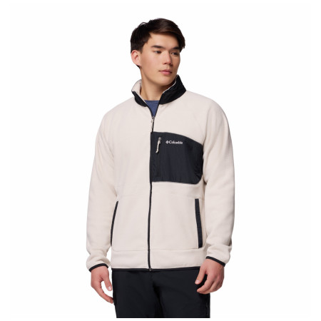 Muška dukserica Columbia Fast Trek™ Overlay Full Zip bež Dark Stone, Black
