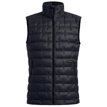 Muški prsluk od perja Ortovox Downwool 180 Vest crna Black Raven