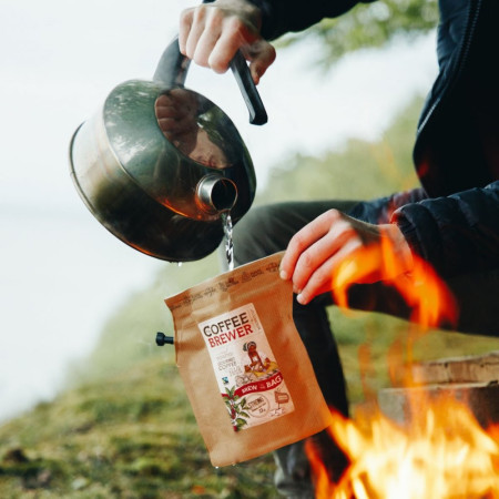 Kafa Grower´s cup Dárkové balení 2 sáčků kávy Lyžař