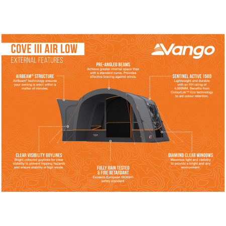 Šator za kamper Vango Cove III Air Mid