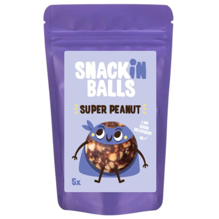 Sportska prehrana SNACKin BALLS Super Peanut 65 g