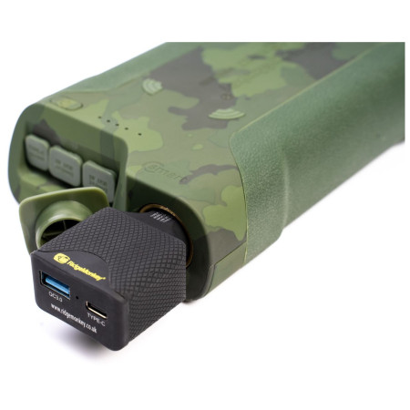 Power bank eksterne baterije Ridge Monkey Vault C-Smart Wireless 77850mAh Green