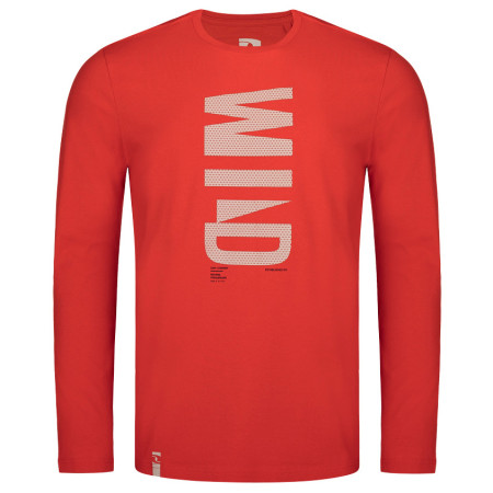 Muška majica Loap Allonzo crvena/bijela