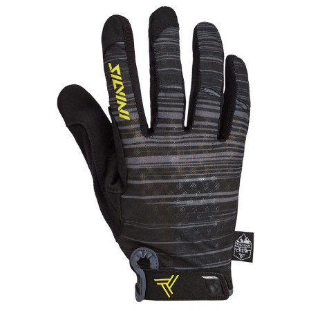 Muške bicilističke rukavice Silvini Gattola crna/siva