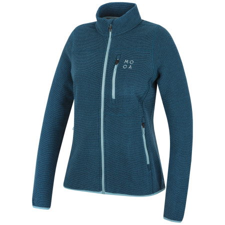 Ženska dukserica MOOA Velmo fleece 210 plava lagoon blue