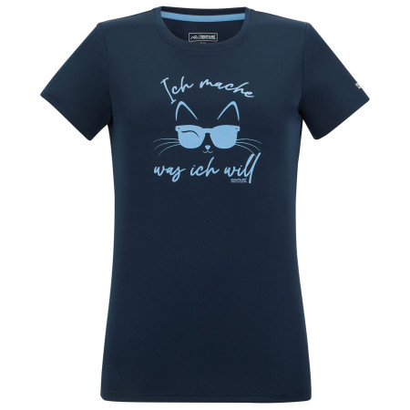Ženska majica Regatta Women’s Fingal Slogan tamno plava Navy