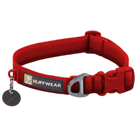 Ogrlica za psa Ruffwear Front Range™ Collar crvena Red Canyon