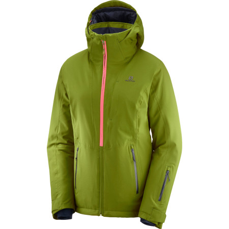 Ženska jakna Salomon Stormrace Jkt W zelena Avocado