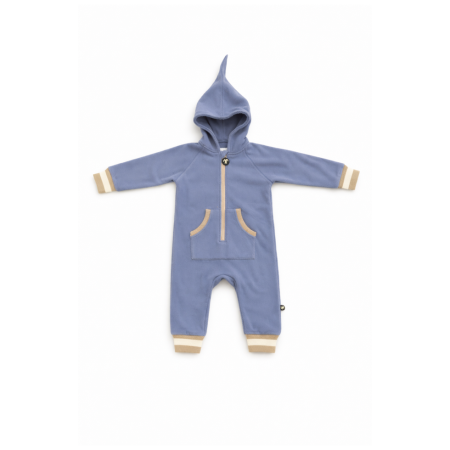 Dječji kombinezon DucKsday Polar Fleece Twin/Blue plava Blue/Sand