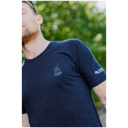 Muška majica Zulu Merino Fire 160 Short Comfy