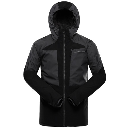 Muška jakna Alpine Pro Temun crna Black