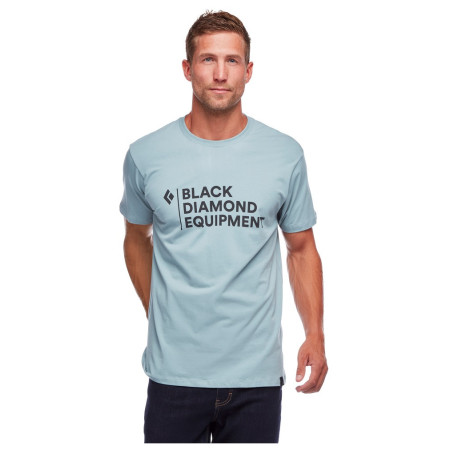 Muška majica Black Diamond M STACKED LOGO TEE plava