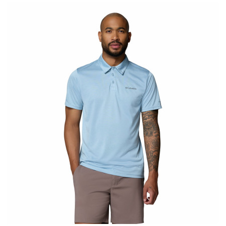 Muška majica Columbia Columbia Hike™ Polo plava Ripple Blue Heather
