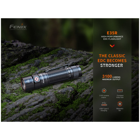 Baterijska lampa na punjenje Fenix E35R