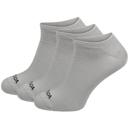 Čarape MOOA Essential Low 3-pack siva grey